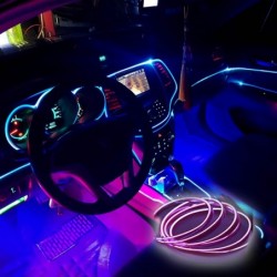 VIOLET COLOR FIBER OPTIC...